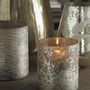 Candlesticks and candle holders - Eden vase tealight holder antique matt gold - BLANC D'IVOIRE