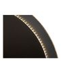 Mirrors - VICTORIA round illuminated mirror in brass-finish metal - ø 90 cm - BLANC D'IVOIRE