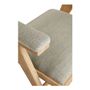 Chaises - Fauteuil COLBY haut beige - BLANC D'IVOIRE