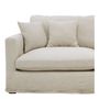 Sofas - ANGIE linen blend sofa cover - Ecru - BLANC D'IVOIRE