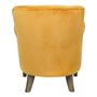 Armchairs - CLAUDE armchair saffron - BLANC D'IVOIRE