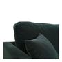 Fauteuils - Fauteuil ANGIE en velours - Vert forêt - BLANC D'IVOIRE