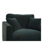 Fauteuils - Fauteuil ANGIE en velours - Vert forêt - BLANC D'IVOIRE
