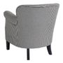 Armchairs - CLAUDE houndstooth armchair - BLANC D'IVOIRE