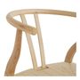 Chaises - Chaise NJORD - Bois blond - BLANC D'IVOIRE
