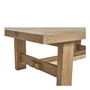 Coffee tables - MARCELLE light oak coffee table - BLANC D'IVOIRE