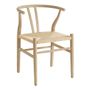 Chaises - Chaise NJORD - Frêne naturel blanchi - BLANC D'IVOIRE