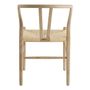 Chaises - Chaise NJORD - Frêne naturel blanchi - BLANC D'IVOIRE