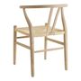 Chaises - Chaise NJORD - Frêne naturel blanchi - BLANC D'IVOIRE