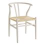 Chairs - NJORD chair - White ash - BLANC D'IVOIRE