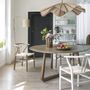 Chairs - NJORD chair - White ash - BLANC D'IVOIRE