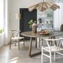 Other tables - MAXINE round table - ø 150 x 76 cm - BLANC D'IVOIRE