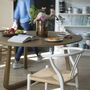 Other tables - MAXINE round table - ø 150 x 76 cm - BLANC D'IVOIRE