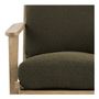 Fauteuils - Fauteuil JULES en bouclette - Kaki - BLANC D'IVOIRE