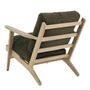 Fauteuils - Fauteuil JULES en bouclette - Kaki - BLANC D'IVOIRE