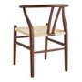 Chairs - NJORD Chair - Walnut - BLANC D'IVOIRE