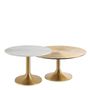 Coffee tables - Set of 2 CHARLOTTE coffee tables - BLANC D'IVOIRE