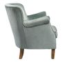 Armchairs - CLAUDE sage armchair - BLANC D'IVOIRE