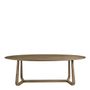 Other tables - MAXINE table - Small model - 200 x 100 x 76 cm - BLANC D'IVOIRE