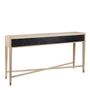 Console table - Whitened INES console - BLANC D'IVOIRE