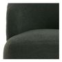 Fauteuils - Fauteuil tournant LISETTE en bouclette - Kaki - BLANC D'IVOIRE