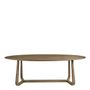 Other tables - MAXINE table - Large model - 280 x 110 x 76 cm - BLANC D'IVOIRE