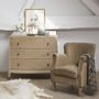 Armchairs - CLAUDE cinnamon armchair - BLANC D'IVOIRE