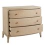 Chests of drawers - INES whitewashed chest of drawers - BLANC D'IVOIRE