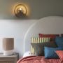 Fabric cushions - BAYADERE cotton cushion cover - Petrol blue and terracotta - 80 x 50 cm - BLANC D'IVOIRE