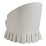 Fauteuils - Fauteuil JEANNE - BLANC D'IVOIRE