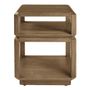 Sofas - MATEO end table - BLANC D'IVOIRE