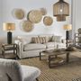 Sofas - MATEO end table - BLANC D'IVOIRE