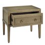 Night tables - ARIANNE bedside table - BLANC D'IVOIRE