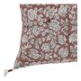 Fabric cushions - EDEN cotton cushion cover - Terracotta - 30 x 40 cm - BLANC D'IVOIRE