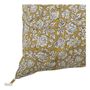 Coussins textile - Housse de coussin EDEN en coton - Safran - 60 x 40 cm - BLANC D'IVOIRE