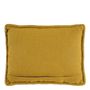 Cushions - LOUISE linen cushion - Saffron - BLANC D'IVOIRE