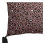 Coussins textile - Housse de coussin BAGHEERA - Rose - 50 x 50 cm - BLANC D'IVOIRE