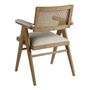 Chaises - Fauteuil COLBY haut écru - BLANC D'IVOIRE