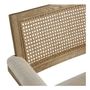 Chaises - Fauteuil COLBY haut écru - BLANC D'IVOIRE