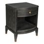 Night tables - INES espresso bedside table - BLANC D'IVOIRE