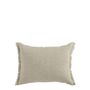 Fabric cushions - CHLOÉ cushion cover in washed linen - Natural - 30 x 40 cm - BLANC D'IVOIRE
