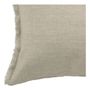 Fabric cushions - CHLOÉ cushion cover in washed linen - Natural - 30 x 40 cm - BLANC D'IVOIRE