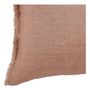 Coussins textile - Housse de coussin CHLOÉ en lin lavé - Blush - 60 x 40 cm - BLANC D'IVOIRE