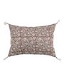 Coussins textile - Housse de coussin EDEN en coton - Terracotta - 60 x 40 cm - BLANC D'IVOIRE
