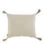 Fabric cushions - MATTEO cushion cover in cotton and linen velvet - Burnt Orange - 30 x 40 cm - BLANC D'IVOIRE