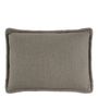 Coussins - Coussin LOUISE lin - Gris - BLANC D'IVOIRE