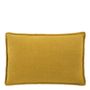 Coussins - Coussin LOUISE lin - Safran - BLANC D'IVOIRE