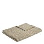 Linge de lit - Couvre-lit EDEN en coton - Safran - 230 x 180 cm - BLANC D'IVOIRE
