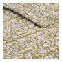 Linge de lit - Couvre-lit EDEN en coton - Safran - 230 x 180 cm - BLANC D'IVOIRE
