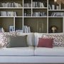 Fabric cushions - POQUELICOT cushion cover in polycotton - 60 x 40 cm - BLANC D'IVOIRE